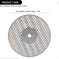 thumbnail image 2 of 5pcs Double Sided Diamond Discs for Dental Care Polishing Cutting Tool 1#, 2 of 3