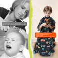 thumbnail image 2 of Perfehair Kids Haircut Cape with Sleeves - Cute Cars Printing, Adjustable Neck Collar, Comfortable Barber Cape for Boys & Girls, Ideal for Home or Salon Use, Professional Hair Cutting Apron, 2 of 6