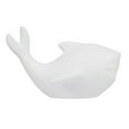 thumbnail image 3 of Hello Hobby Ceramic Paintable Figurine Shark, 5.75" x 3.85" x 3.85"  White Craft Base, New, 3 of 8