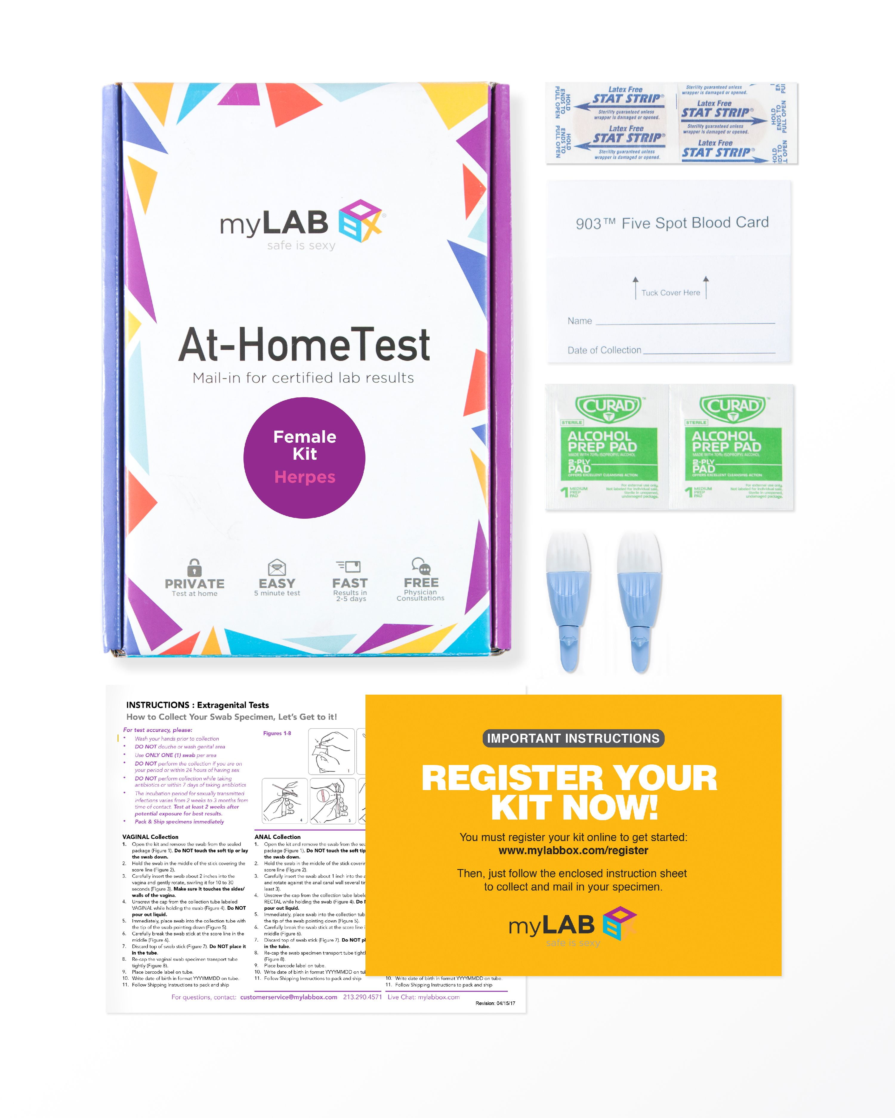 Mylab Box at Home Men's Health Test - 1 Item