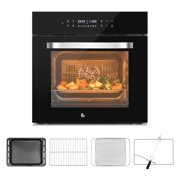 Electric Single Wall Oven 24inch Stainless Steel Built-in Electric Ovens, 2.75 Cu.ft
