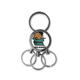 thumbnail image 1 of Los forajidos de Marsh Songjiang dibujo Llavero de metal de acero inoxidable Llavero Anillo de cadena Llavero, 1 of 3