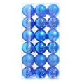36PCS Christmas tree balls outdoor Christmas decorations door