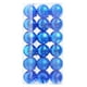 thumbnail image 2 of CLLC 36 Adornos Navideños para Árbol, Bolas Decorativas Irrompibles de Plástico PVC con Brillantina para Decoraciones de Fiestas, Bodas y Coronas (Azul), 2 of 8