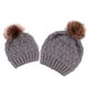 thumbnail image 1 of 2PCS Sombrero Para Padres y hijos Calentador De Invierno Madre Y Bebé Familia Gorro De Punto Gorro De Punto Gris yotijar Gorro de abrigo para madre e hijos, 1 of 8