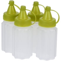 HAMPPLIES Salad Dressing Squeeze Bottle Ketchup Dispenser Green PP