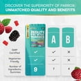 thumbnail image 2 of Parrox Zeolite Kids Gummies, 9-in-1 Formula Mixed Berry | 60 Gummies, 2 of 9