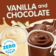 thumbnail image 3 of Snack Pack Zero Sugar Chocolate Pudding and Vanilla Pudding, 3.25 oz Pudding Cups, 12 Count Family Pack, 3 of 9