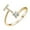 T, variant on Vadktai Initial Rings, Initial Letter Ring for Women, Gold Stackable Alphabet Rings, Adjustable Pinky Ring, Cute Dainty Finger Rings, Valentine's Day Birthday Gifts for Her, Alphabet A-Z