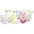 thumbnail image 1 of Bambini Newborn Baby Girls 21 Pc Layette Baby Shower Gift Set, 1 of 3
