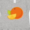 thumbnail image 4 of Inktastic Orange Fruit Girls Toddler Dress, 4 of 5