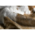 thumbnail image 2 of Natural Kobe Cowhide Rug | Brown & white | 5'x7', 2 of 3