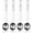 2Tbsp/4pcs, variant on 4 Pack Coffee Scoop Spoons Set, 1 Tbsp (15ml) & 2 Tbsp (30ml) Stainless Steel Measuring Spoons with Long Handle, Polished Round Scoops for Ground Coffee, , Protein  and Spices