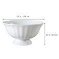 thumbnail image 2 of Bamboohart Ceramic Rice Bowl Ceramic Food Bowl High Footed Bowl Hotel Soup Bowl Delicate Ceramic Bowl, 2 of 6