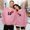 Pink, variant on Couples Matching Sweatshirt His and Her Crewneck Pullover Personalized Anniversary Sweater Valentines Day Gift
