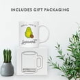 thumbnail image 5 of Koyal Wholesale Funny Food Pun 11oz. Ceramic Coffee Tea Mug, Avocado, 5 of 5