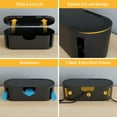 thumbnail image 4 of D-Line Cable Management Box, Hide Power Strips & Cords - Small, Black, 4 of 7