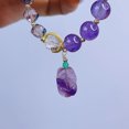 thumbnail image 5 of nipocaio Bracelet en Cristal Violet pour Femme Fille, 5 of 5