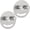 silvery, variant on Smiley face sponge holder, kitchen Sink Caddy Organizer with Suction cup,Made of rust-proof aluminum that never rusts for Mommy & Daddy Sponges silvery (1-Pack）
