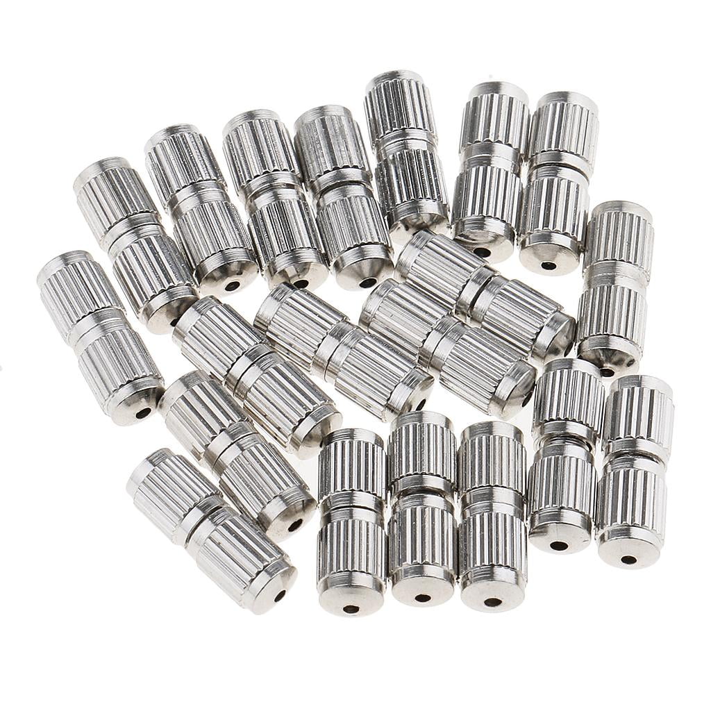 20 Pieces Screw Connection Screw Clasps Perfect for Jewelry Making Crafts