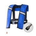 thumbnail image 1 of Inflatable Life Jacket Adult Life Vest Water Sports Swimming Fishing Survival Jacket, 1 of 8