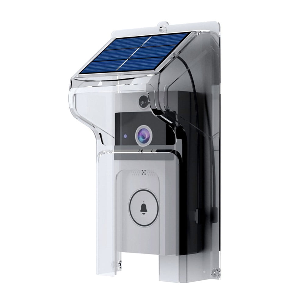 Leke Solar Rain Cover for Wireless Doorbell Solar Charging 215*115mm