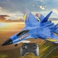 thumbnail image 4 of 2.4G de telemando SU27 RC Espuma con baterías recargables Juguetes Adultos para , Azul 2 Baterías Macarena  Aeronave de ala fija, 4 of 8