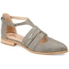 Journee Collection Jemy Women's Strappy Flat Gray