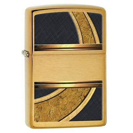 Zippo Gold And Black Lighter 28673 SKU: 28673
