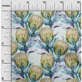 thumbnail image 2 of oneOone Silk Tabby Mint Fabric Leaves & Clover Sewing Fabric By The Yard Printed Diy Clothing Sewing Supplies 42 Inch Wide, 2 of 6