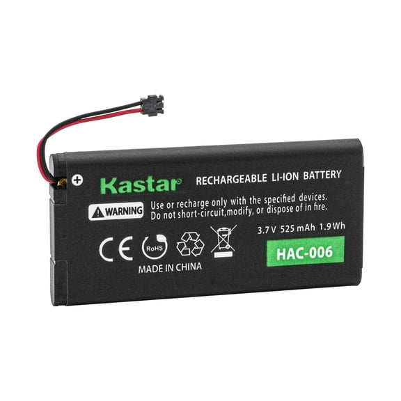 Kastar 1-Pack Battery Replacement for Nintendo HAC-006, Compatible with HAC-015 HAC-016 HAC-A-JCR-C0 HAC-A-JCL-C0 Switch Controller