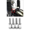 thumbnail image 1 of Kits guardabarros delanteros Cola 4 piezas CNC guardabarros motocicleta tornillos de elevación hasta 10mm guardabarros delantero, 1 of 8