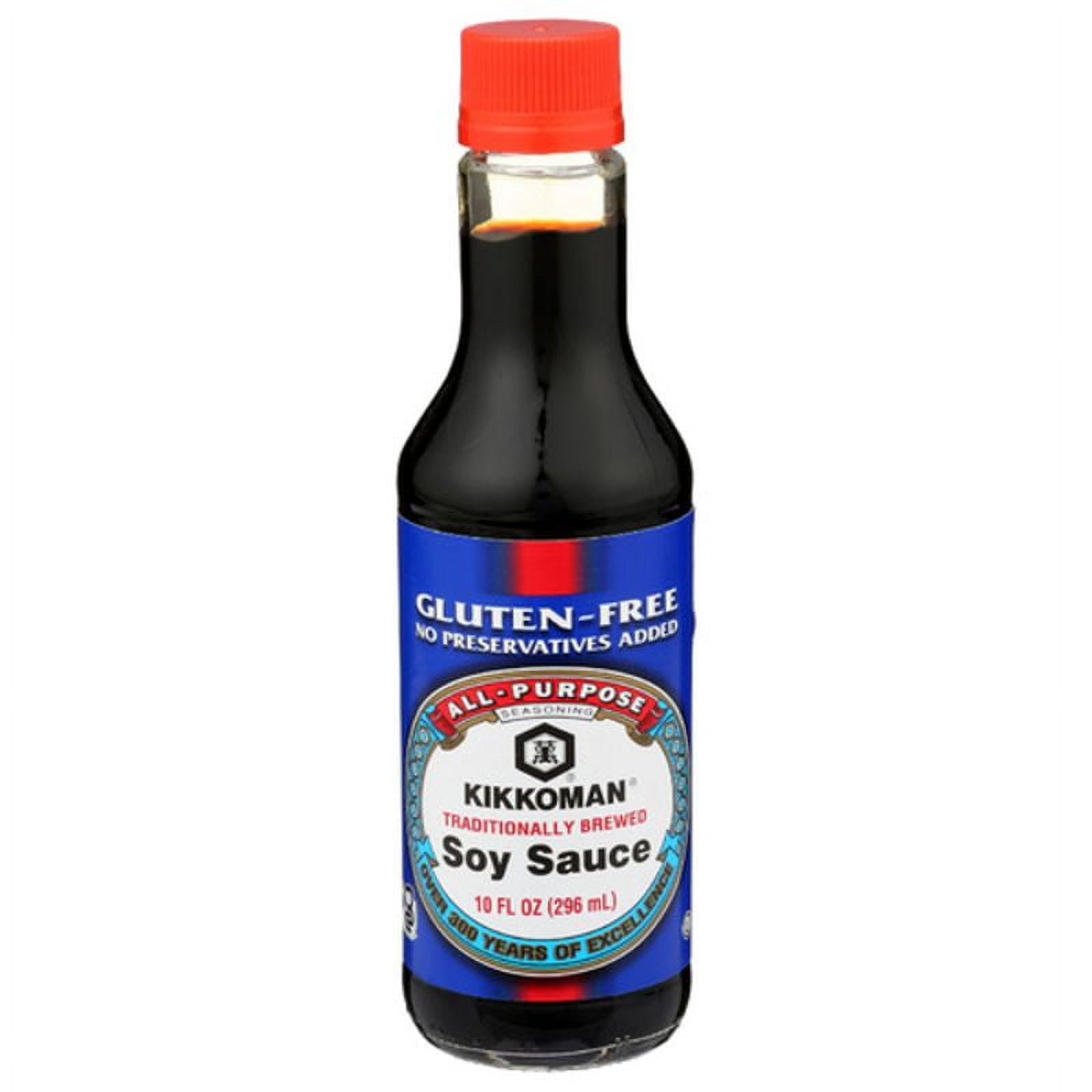 Kikkoman Soy Sauce Gluten-Free 10 Oz Pack of 2-5449835404