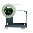 thumbnail image 5 of U.S. Solid Iron Desktop Tape Dispenser 2.5 inch Wide 3 inch Core 3 Mounting Options, 5 of 7