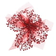 thumbnail image 3 of Pinza De cabellero Llamativa De La Pinza De cabellero De La Joyería Del cabellero Diamante Artificial Rojo, Conveniente Para Las Ocasiones Colcomx pinzas para el pelo nupciales de la boda, 3 of 7