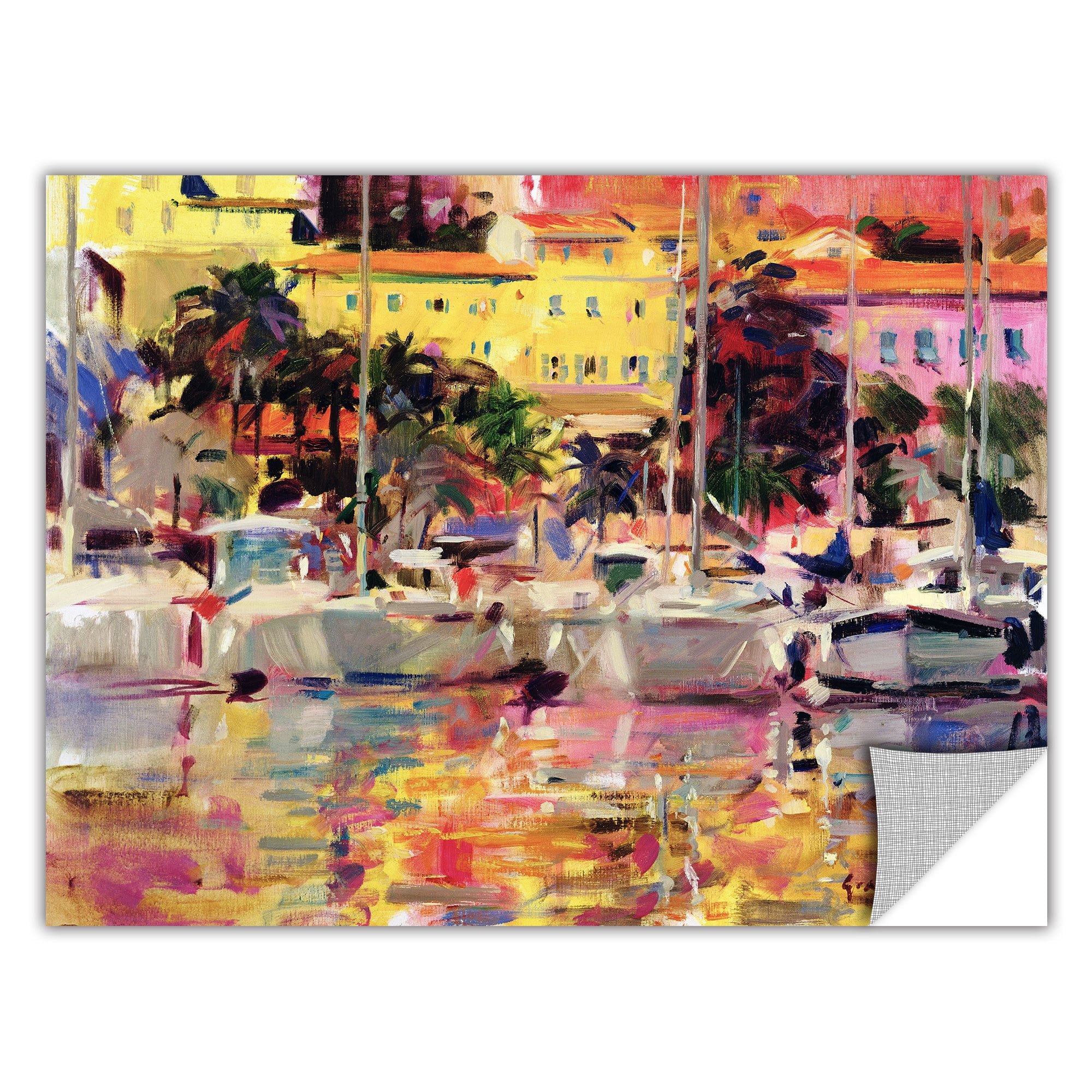 Peter Graham "Golden Harbour Vista" Removable Wall Art