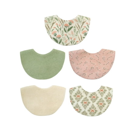 Neat Solutions 5 Pack Girl Newborn Bib