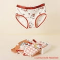 thumbnail image 3 of GYRATEDREAM Kids Little Girls Underwear Soft Cotton Underwear Kids Breathable Comfort Panty Briefs Toddler Undies Pack of 4, 3 of 7