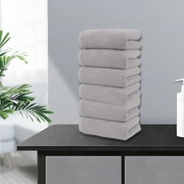 YZEGDCH Cyber+Monday6 Pieces Super Soft Bath Towels, 600 GSM 100% Cotton Turkish Towels for Bathroom, Clearance Sale Today Prime