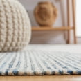 thumbnail image 4 of SAFAVIEH Kilim Lynette Diamond Area Rug, Blue/Ivory, 5' x 8', 4 of 11
