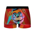 thumbnail image 3 of Calzoncillos tipo bóxer transpirables para hombre, ropa interior con estampado de dibujos animados de Five Nights at Freddy's, regalo, 3 of 4