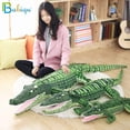 thumbnail image 3 of 105/165cm Stuffed Animal Real Life Alligator Plush Toy Simulation, 3 of 5