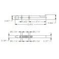 thumbnail image 3 of Set of 4 pcs Window Sash Balance Pivot Bars 6984, 3 of 4