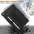 thumbnail image 4 of iPad 10.2 2020/2019 Case, Dteck iPad 8th Generation Case, iPad 7th Generation Case, Heavy Duty Shockproof Rugged High Impact Protective Case for iPad 10.2 inch 2020/2019, Black, 4 of 4