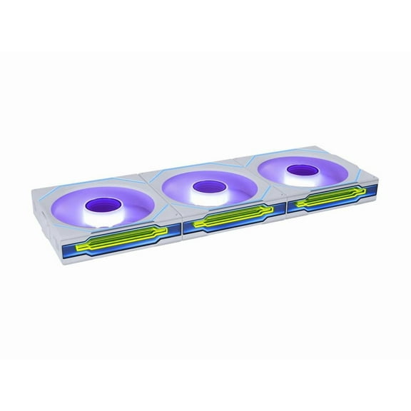 Lian Li 12SLIN1W3W Wireless 120mm ARGB Case Fans SL-Infinity Triple Pack White