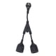 thumbnail image 1 of High quality European double socket one point two European extension cord with, 1 of 5