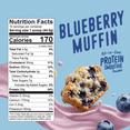 thumbnail image 3 of FlavCity Whey Protein Powder - Blueberry Muffin - 25g Protein All-in-One Smoothie - 10 Servings/15.70oz, 3 of 7