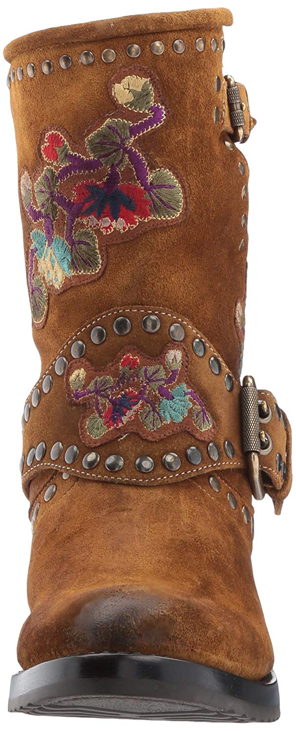 frye nat flower engineer boot