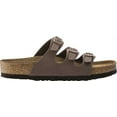 thumbnail image 2 of Women's Birkenstock Florida Birkibuc Soft Footbed, 2 of 7