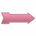 thumbnail image 3 of SignMission P-ARROW12-999673 12 x 36 Po Grand Signe de Flèche Rose, 3 of 4